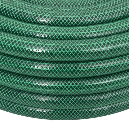 Mangueira de jardim com conjunto de encaixe 0,9" 20 m PVC verde