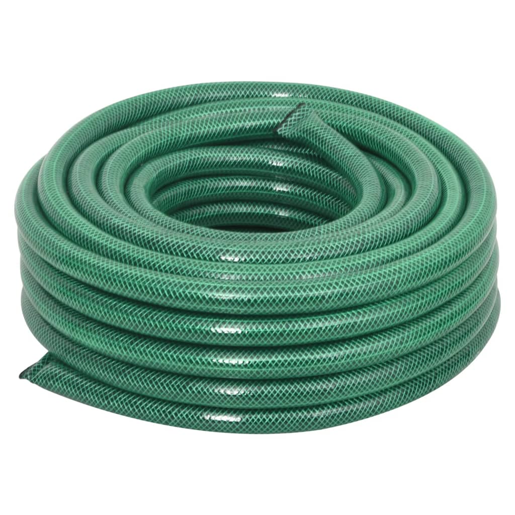 Mangueira de jardim com conjunto de encaixe 0,9" 50 m PVC verde