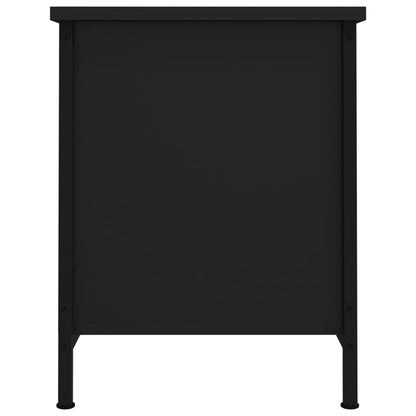 Móvel para TV c/ portas 60x35x45 cm derivados de madeira preto