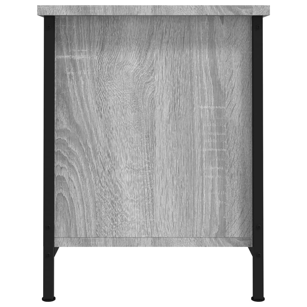 Móvel de TV Iris com 2 Portas de 60 cm - Cinzento - Design Moderno