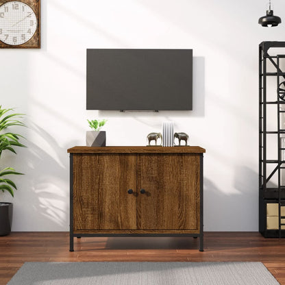 Móvel de TV Iris com 2 Portas de 60 cm - Nogueira - Design Moderno