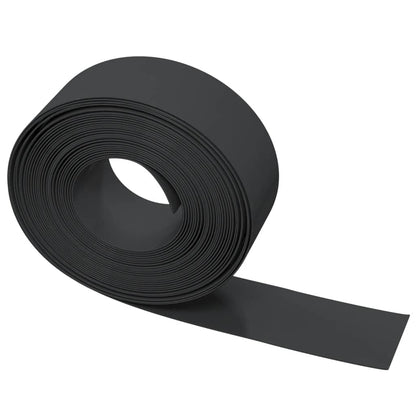 Borda de jardim 10 m 20 cm polietileno preto