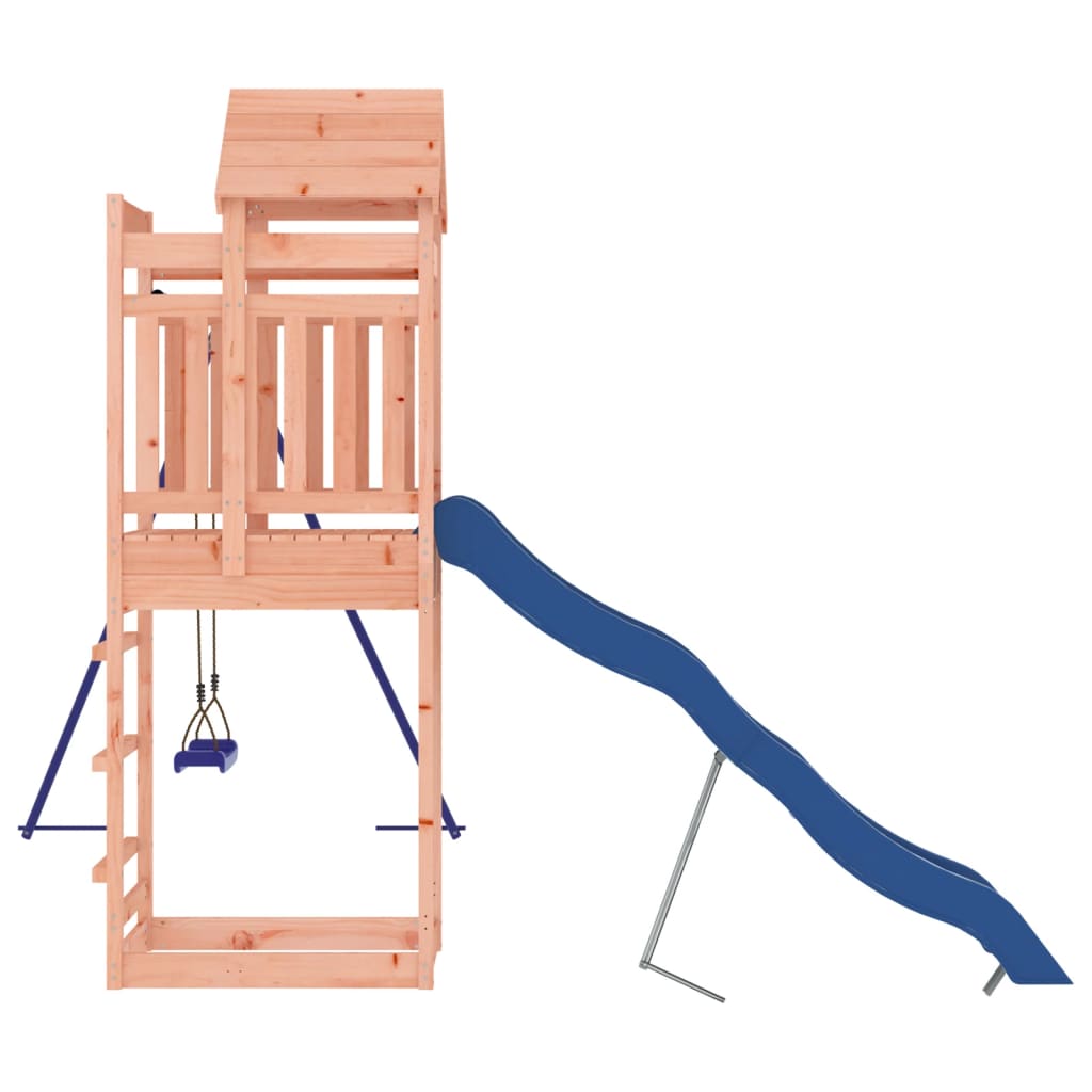 Conjunto de brincar para exterior madeira de douglas maciça