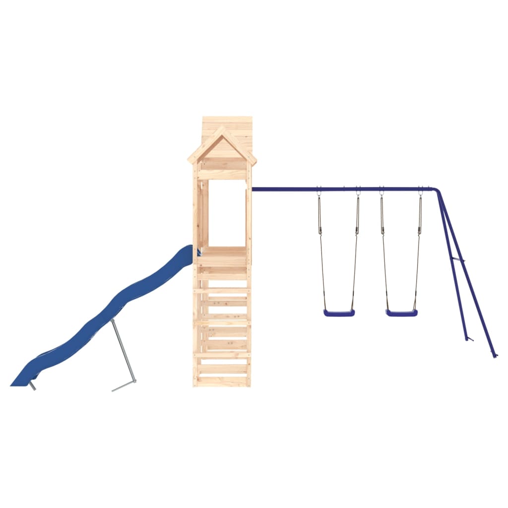 Conjunto de brincar p/ exterior madeira de pinho maciça