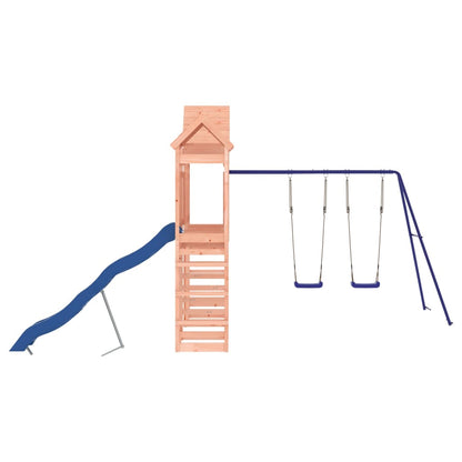 Conjunto de brincar para exterior madeira de douglas maciça