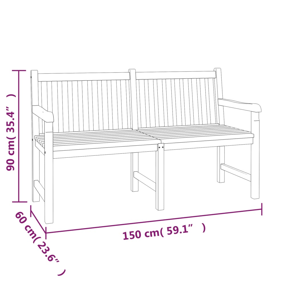 5 pcs conjunto de jantar p/ jardim madeira de teca maciça