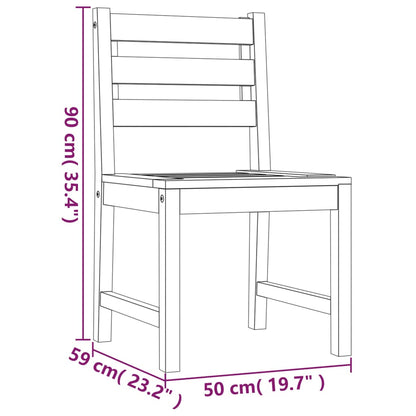 5 pcs conjunto de jantar p/ jardim madeira de teca maciça