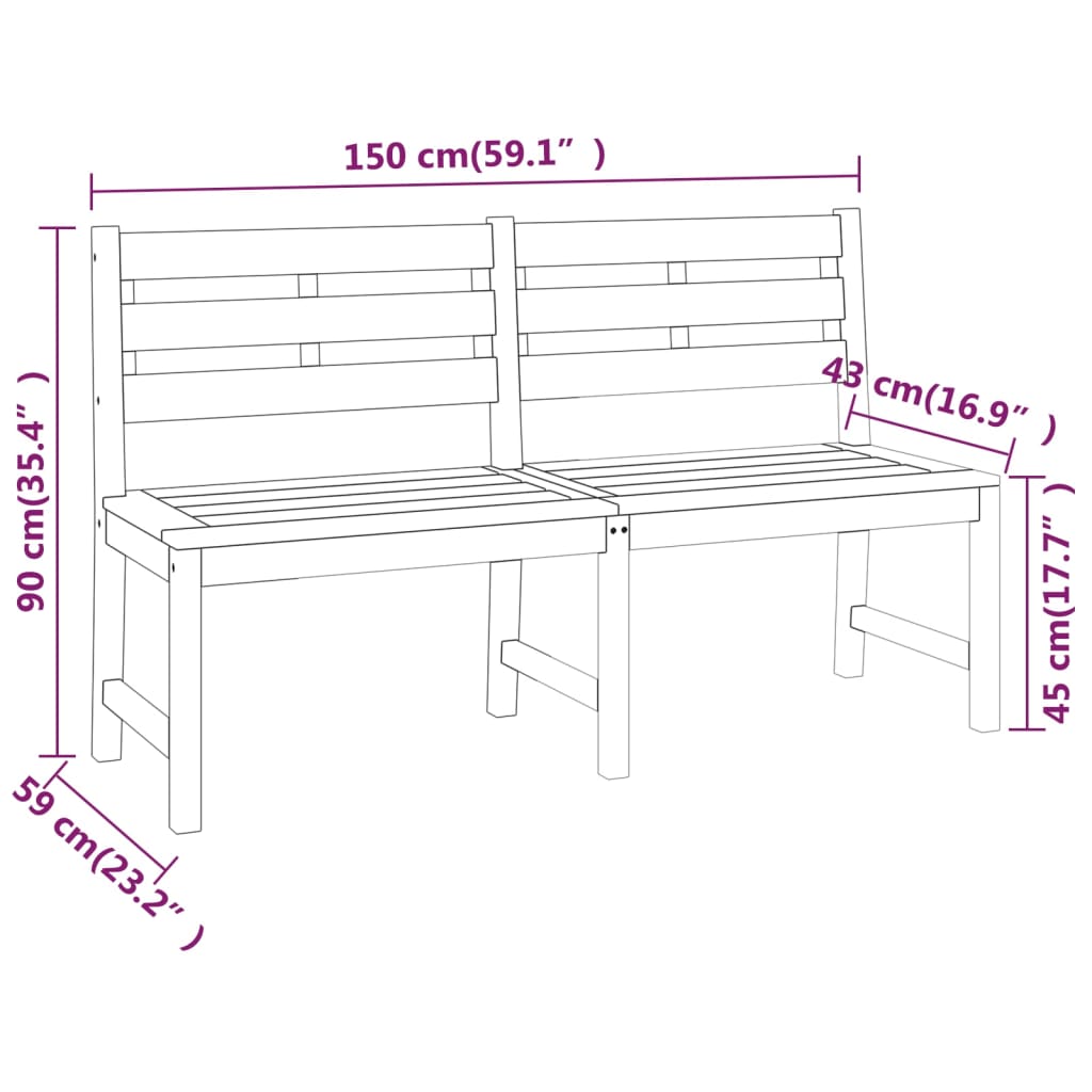 3 pcs conjunto de jantar para jardim madeira de teca maciça