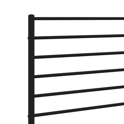 Cabeceira de cama 100 cm metal preto