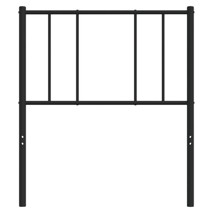 Cabeceira de cama 80 cm metal preto