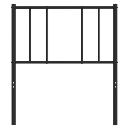 Cabeceira de cama 90 cm metal preto