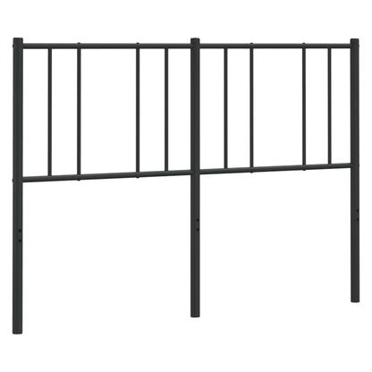 Cabeceira de cama 150 cm metal preto