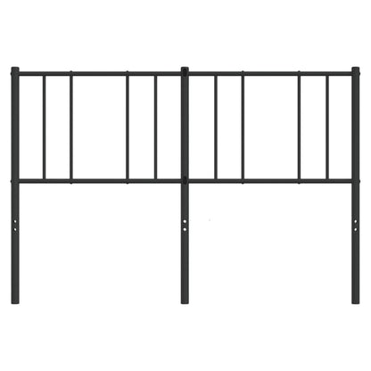 Cabeceira de cama 160 cm metal preto