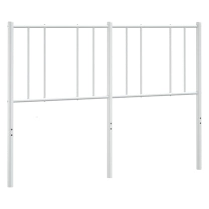 Cabeceira de cama 120 cm metal branco