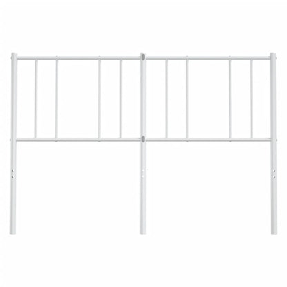 Cabeceira de cama 160 cm metal branco