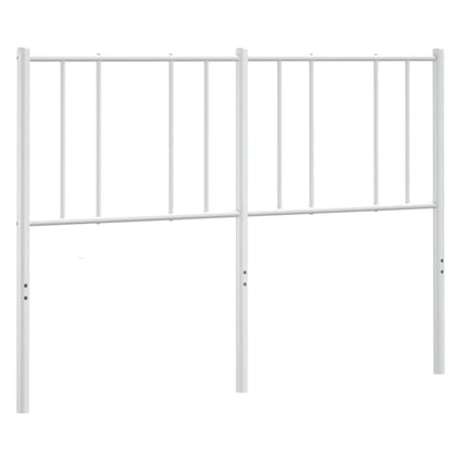 Cabeceira de cama 160 cm metal branco