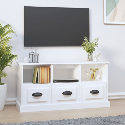 Móvel p/ TV 100x35x50 cm derivados de madeira branco