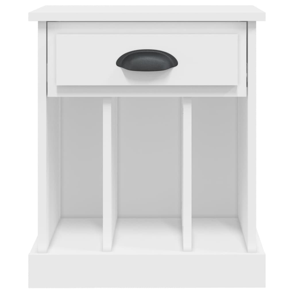 Mesa de cabeceira 43x36x50 cm branco