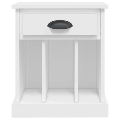 Mesa de cabeceira 43x36x50 cm branco