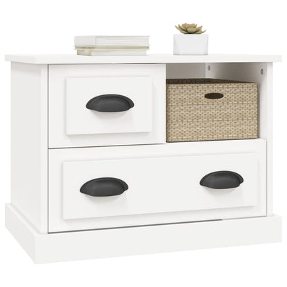 Mesa de cabeceira 60x39x45 cm branco