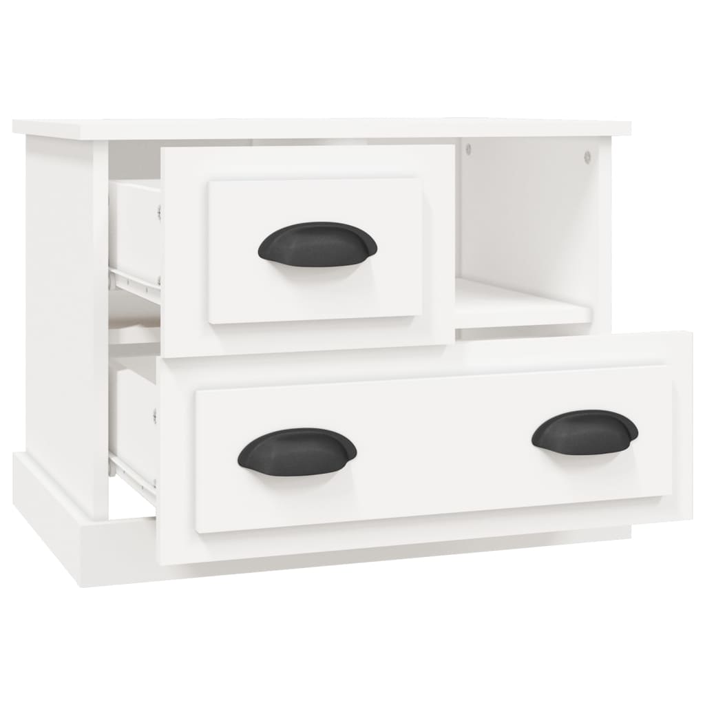 Mesa de cabeceira 60x39x45 cm branco