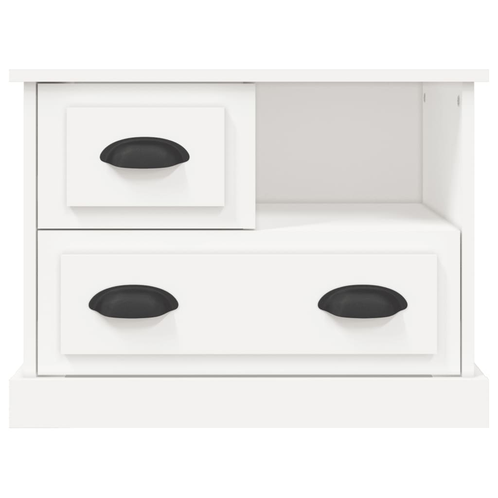 Mesa de cabeceira 60x39x45 cm branco