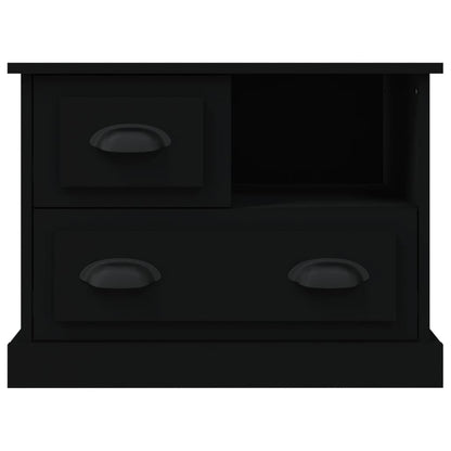 Mesa de cabeceira 60x39x45 cm preto