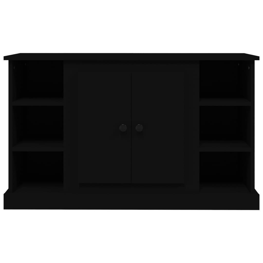 Aparador Pietra de 100 cm - Preto - Design Minimalista