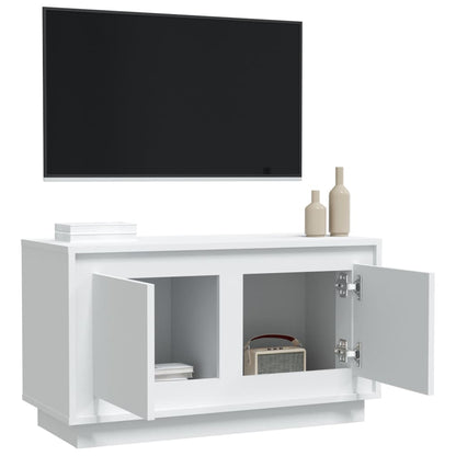 Móvel de TV 80x35x45 cm derivados de madeira branco