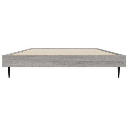 Estrutura cama 90x190 cm derivados de madeira cinzento sonoma