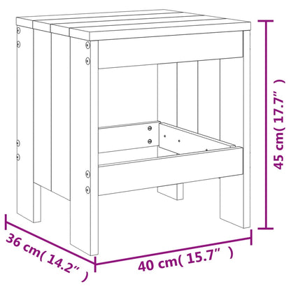 17 pcs conjunto de jantar para jardim pinho maciço cinzento