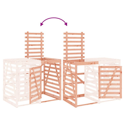 Extensão de abrigo p/ caixote do lixo madeira de douglas maciça