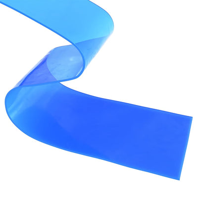 Cortina de porta 200 mm x 1,6 mm 10 m PVC azul