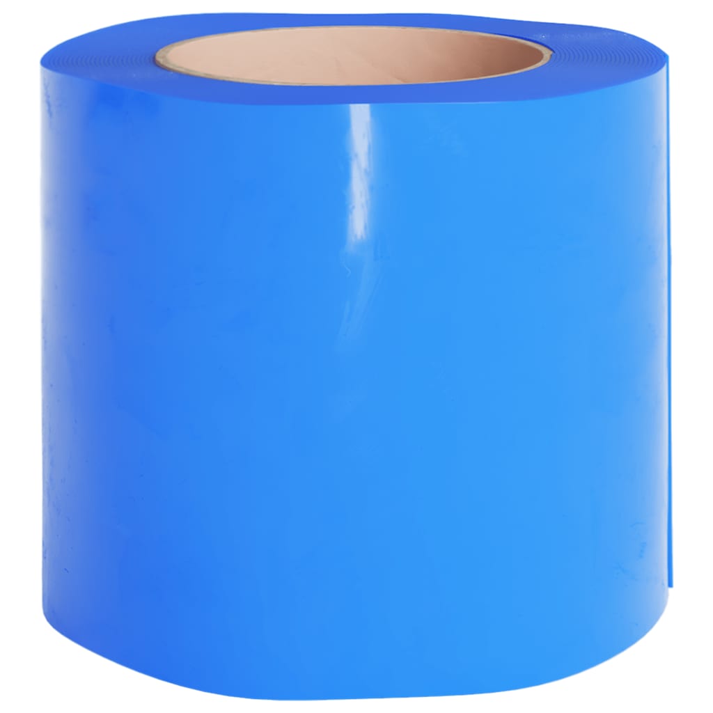 Cortina de porta 200 mm x 1,6 mm 25 m PVC azul