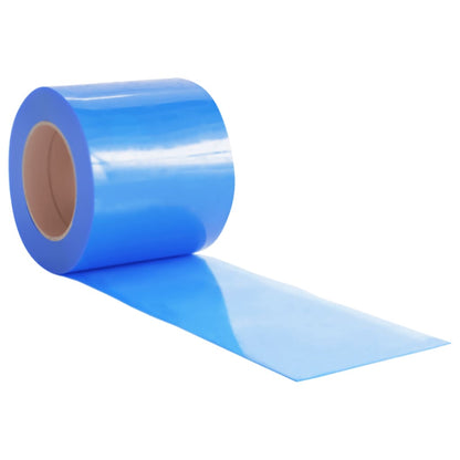 Cortina de porta 200 mm x 1,6 mm 50 m PVC azul