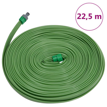 Mangueira aspersora 3 tubos 22,5 m PVC verde