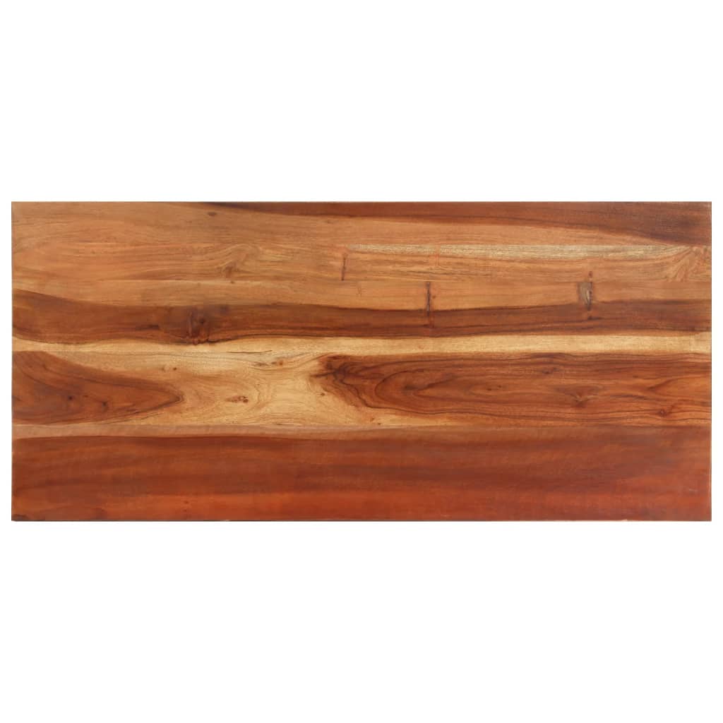 Mesa de jantar 110x50x76 cm madeira de acácia maciça