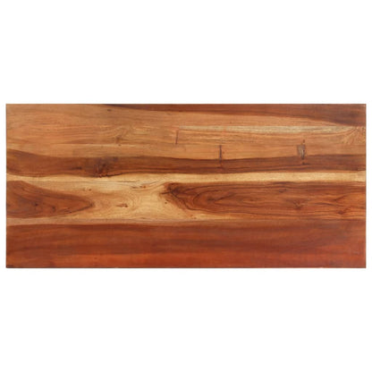 Mesa de jantar 110x50x76 cm madeira de acácia maciça