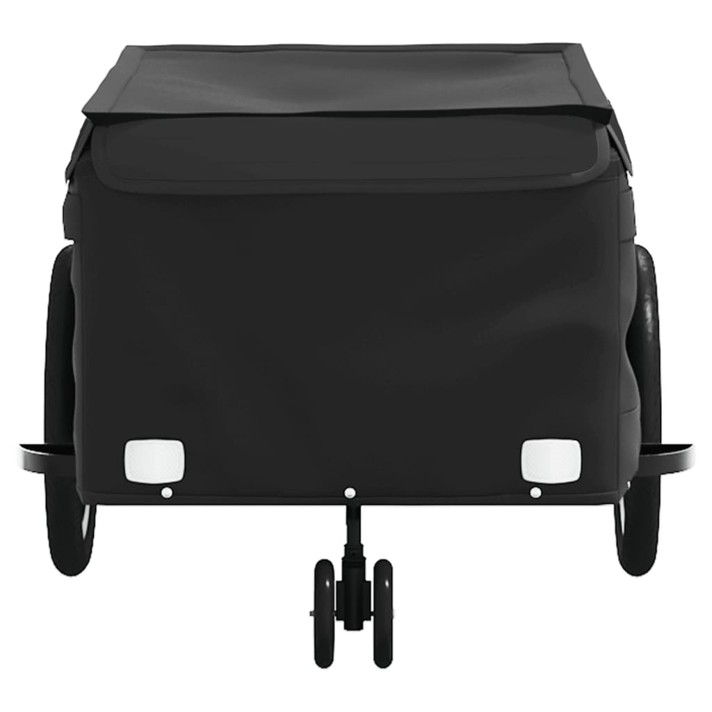 Reboque para bicicleta 45 kg ferro preto