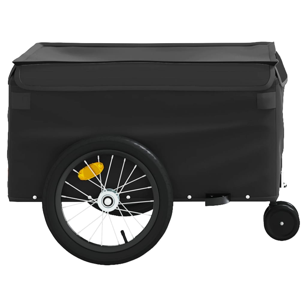 Reboque para bicicleta 45 kg ferro preto