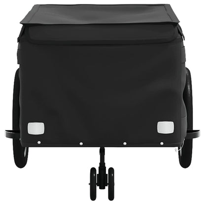 Reboque para bicicleta 45 kg ferro preto