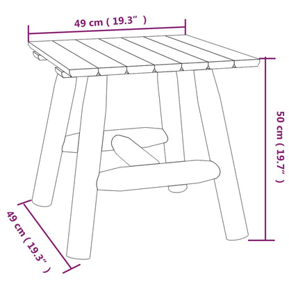 3 pcs conjunto lounge de jardim madeira de abeto maciça