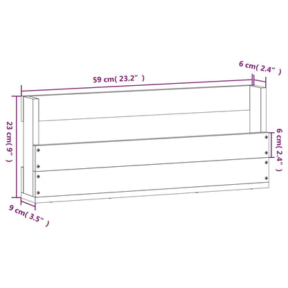 Sapateiras de montagem na parede 2 pcs 59x9x23 cm pinho maciço