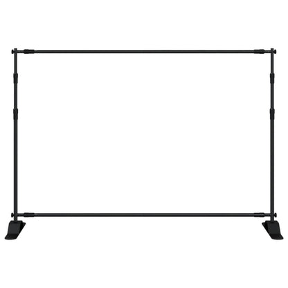 Suportes para fundos fotográficos 2 pcs 305x243 cm aço preto