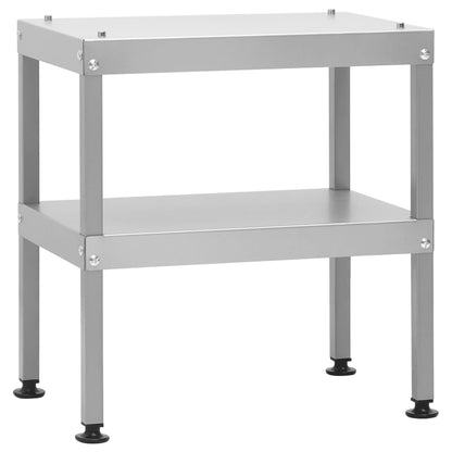 Defumador com mesa aço galvanizado