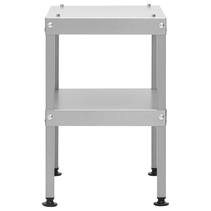 Defumador com mesa aço galvanizado