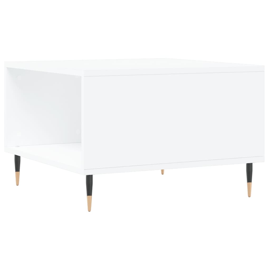 Mesa de centro 55x55x36,5 cm derivados de madeira branco