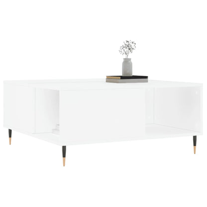 Mesa de centro 80x80x36,5 cm derivados de madeira branco