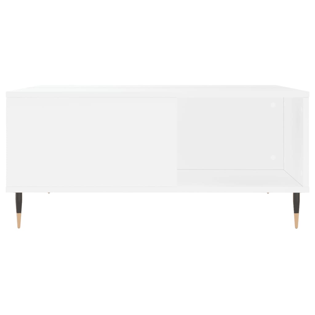 Mesa de centro 80x80x36,5 cm derivados de madeira branco