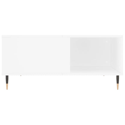 Mesa de centro 80x80x36,5 cm derivados de madeira branco